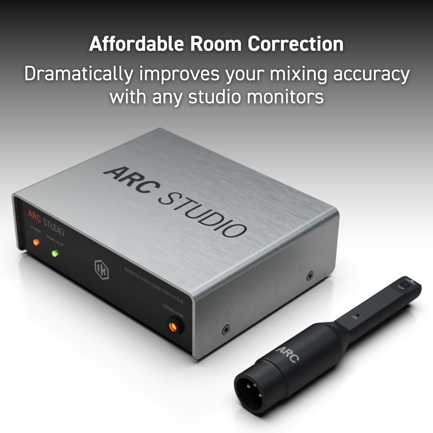 Procesador de Audio IK Multimedia ARC Studio Avanzado para Corrección de Sala