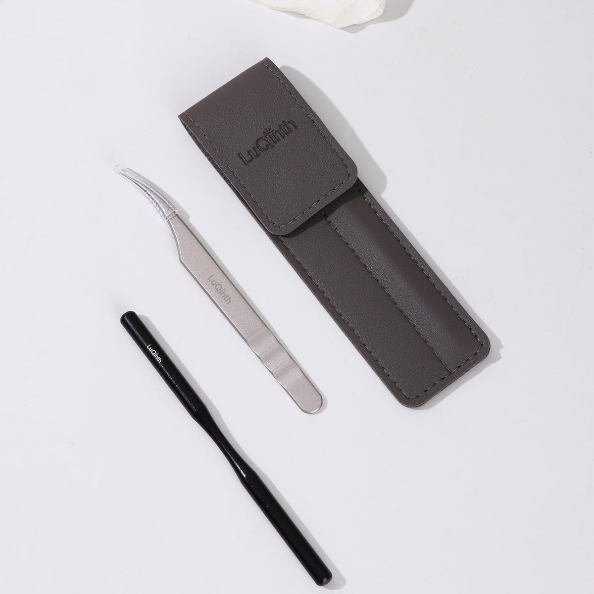 LUQINTH LuQinth, removedor facial de puntos negros de aleación con agujas de doble punta y pinzas de acero para eliminar puntos negros, espinillas y milia.