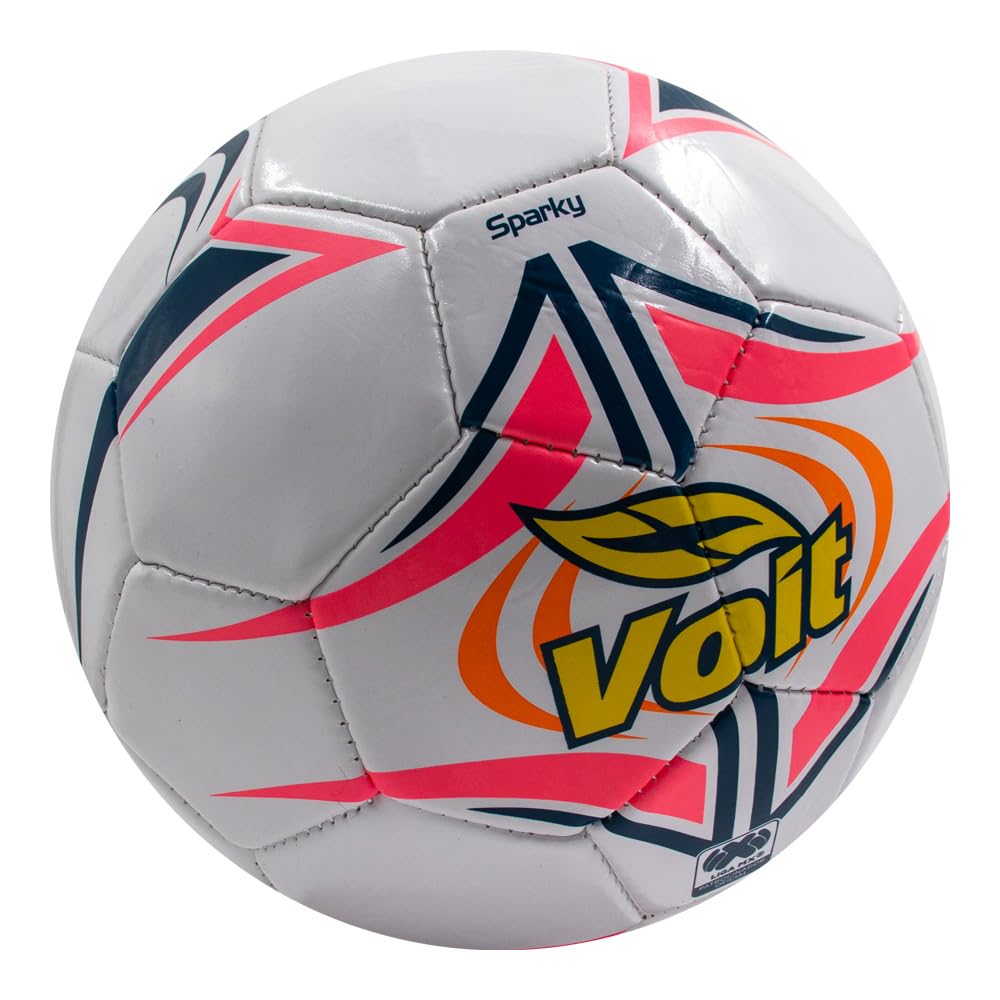 Balón de Fútbol Voit Blanco No. 3 Sparky S150 para Entrenamiento Ligero Infantil