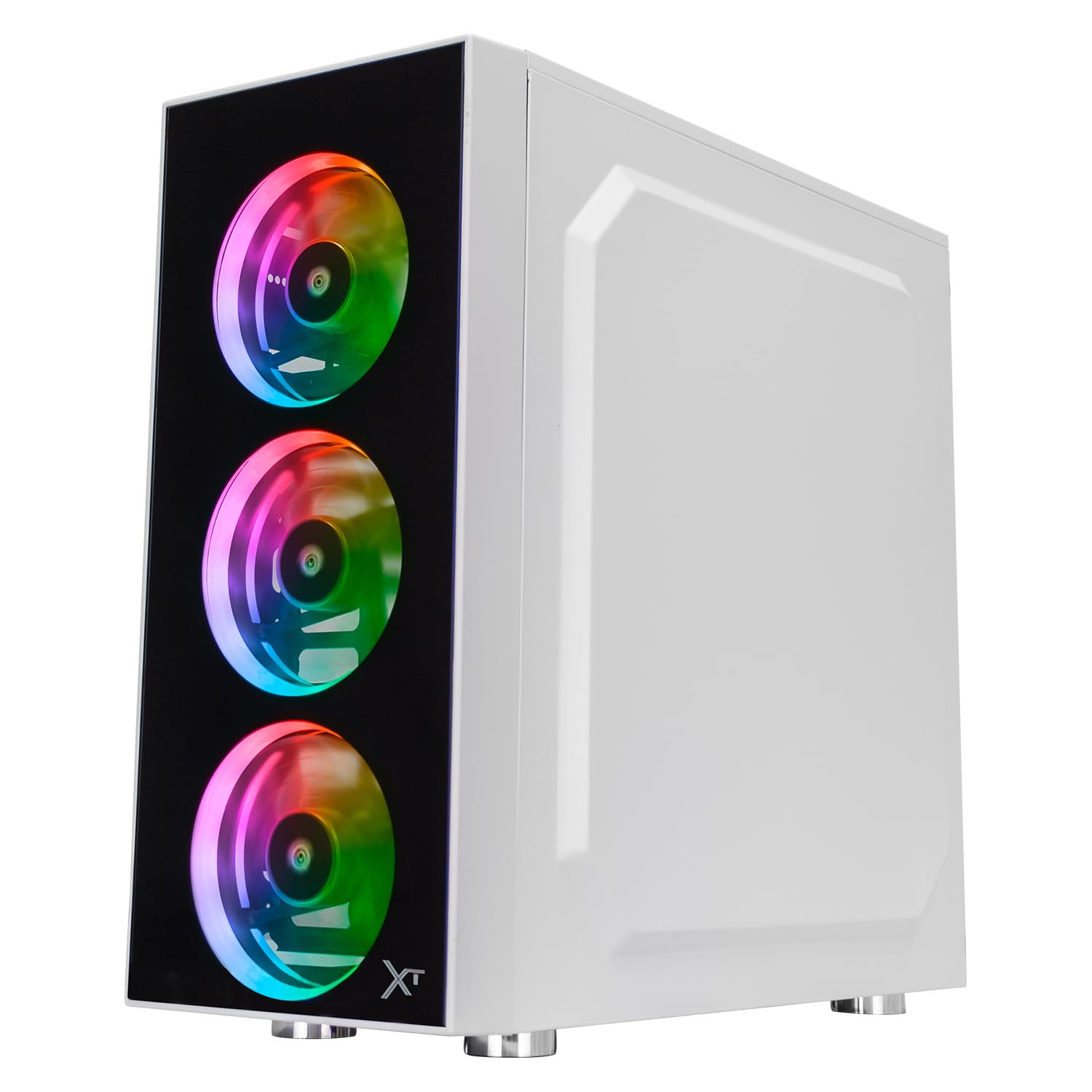 PC Gaming AMD Xtreme Dragonfly White Ryzen 7 5700G SSD 1TB Monitor Curvo 23.8 100Hz 16GB Radeon Vega