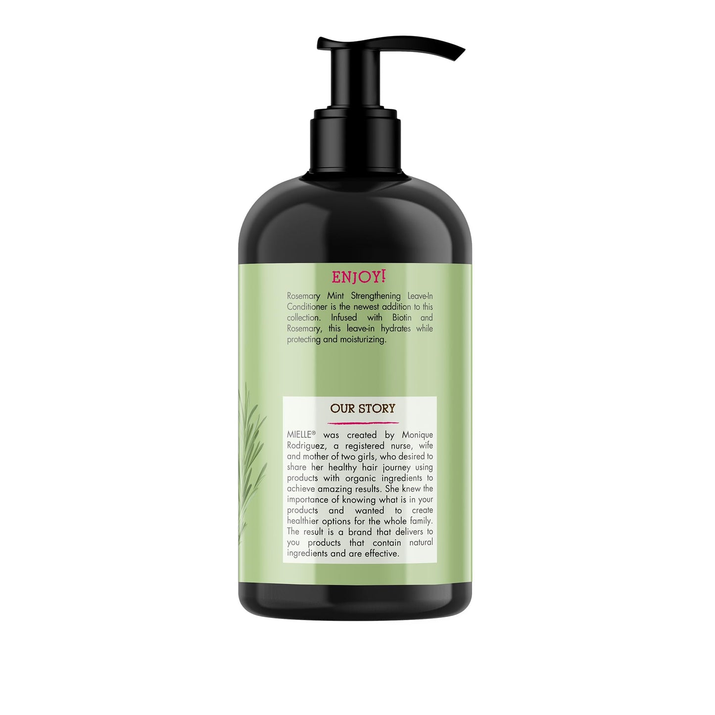Mielle Acondicionador Leave In Menta Romero (355 ml)