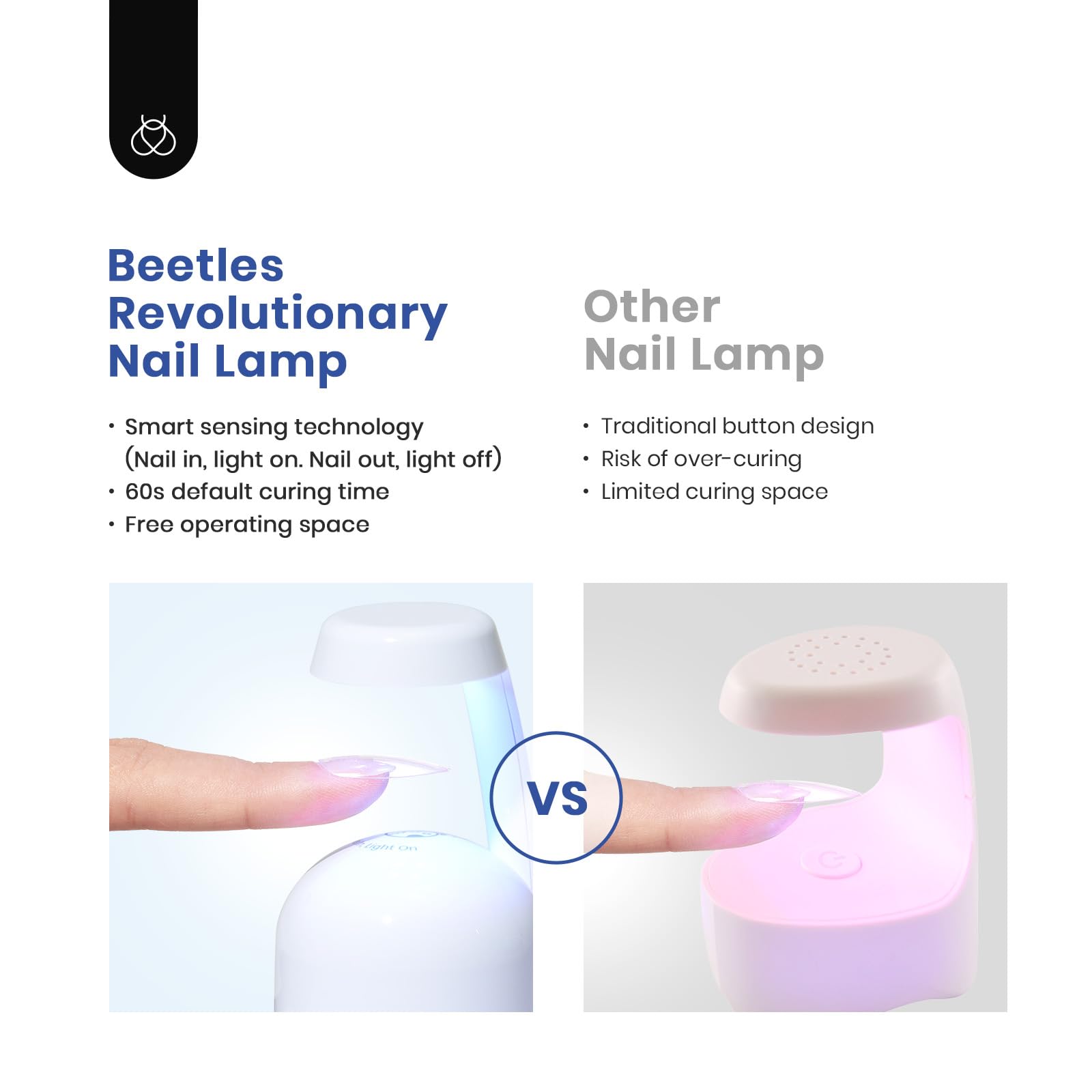 Beetles Kit de uñas de gel fácil juego de extensión de uñas, 500 piezas preformadas de gel suave de almendra mediana con base de gel de pegamento multiusos 5 en 1, lámpara de uñas LED UV para arte de uñas, regalos para el hogar para niñas
