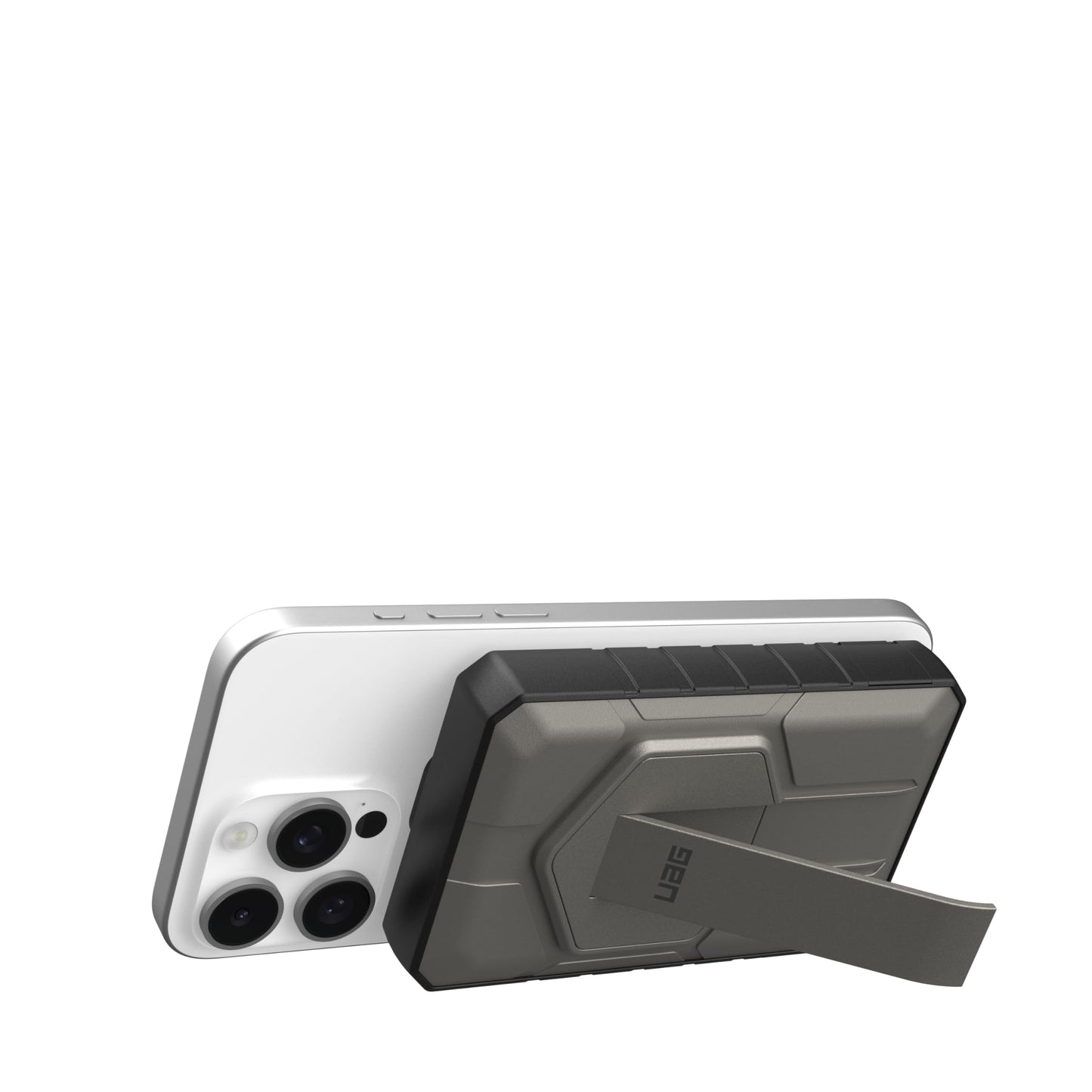 Banco de Energía Urban Armor Gear UAG Negro 10000 mAh Carga Rápida USB-C Inalámbrico Magnético 20 W para iPhone 15 y Samsung Galaxy S24