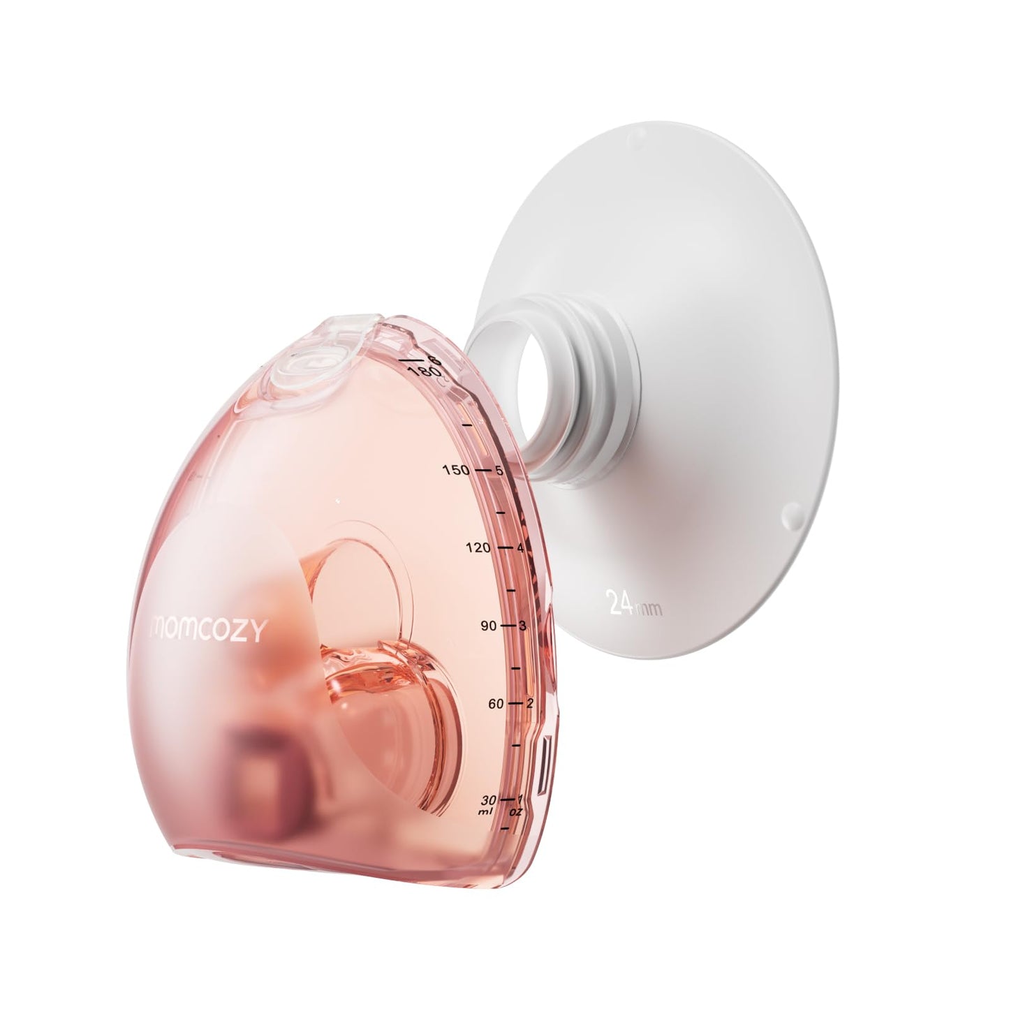 Momcozy Extractor de Leche Electrico Ultrafino | Air 1 - Juego Completo de Vasos Colectores