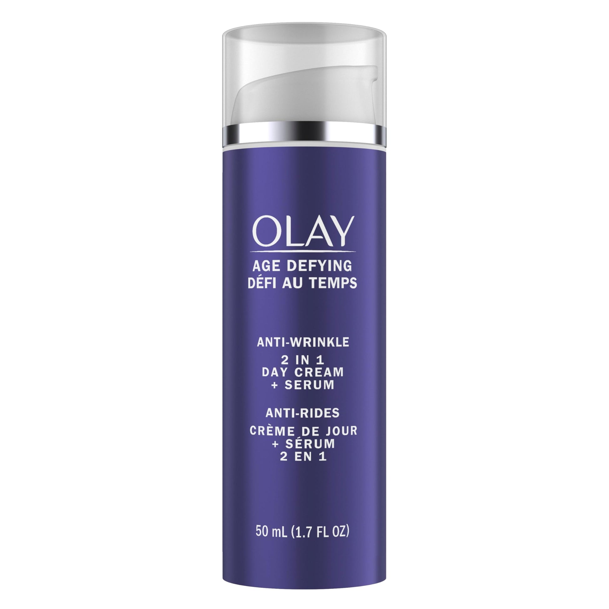 Olay Age Defying 2-In-1 Anti-Wrinkle Day Cream + Serum 1.7 Fl Oz