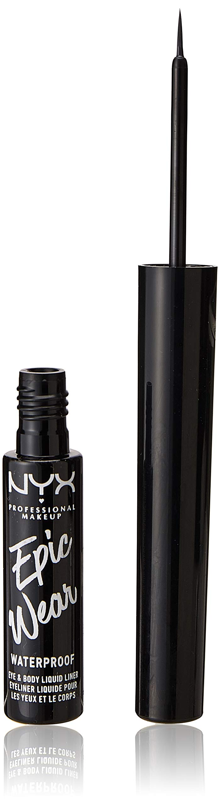 NYX Professional Makeup,Epic Wear, Delineador Líquido de Ojos, Stone Stone, 3.5ML