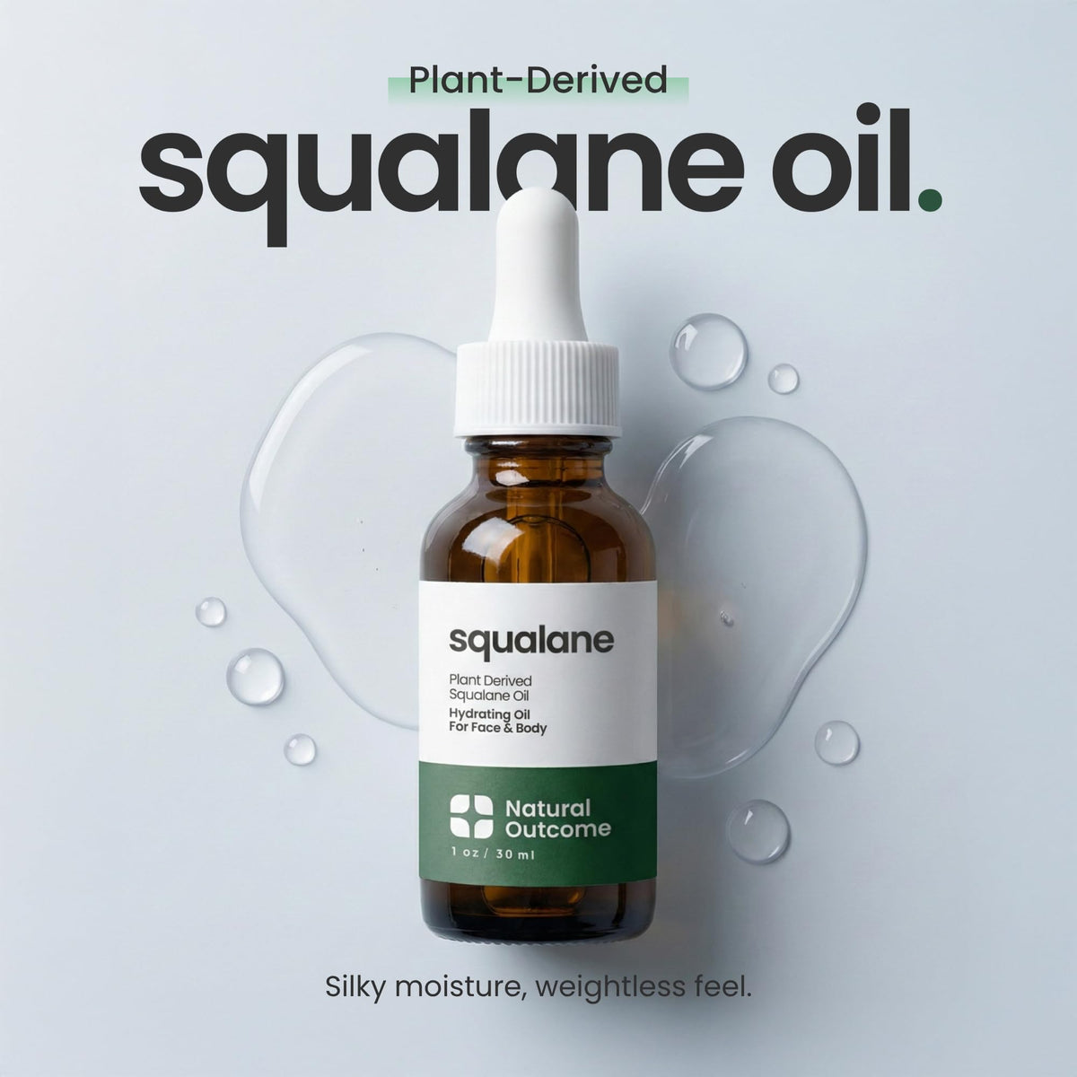 Natural Outcome Skin Moisturizer L Aceite Escualano Puro