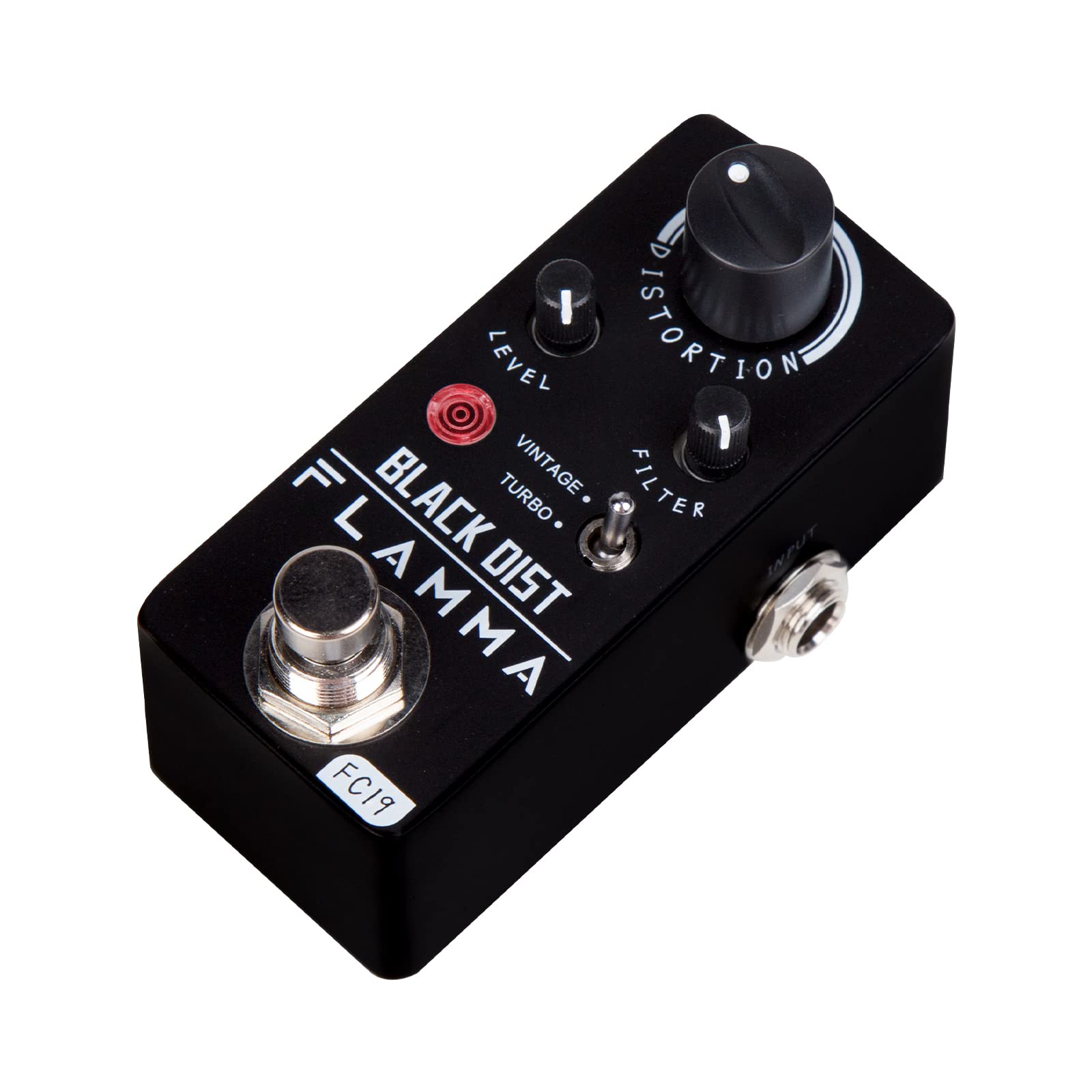 Pedal de Distorsión FLAMMA FC19 Clásico Cálido True Bypass