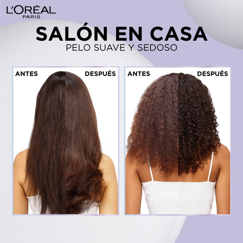 L’Oréal Paris Tratamiento con almendra y almizcle Ever Pure 21 in 1, tiene 21 beneficios en un producto, para todo tipo de pelo teñido, sin Sulfatos, 200ml