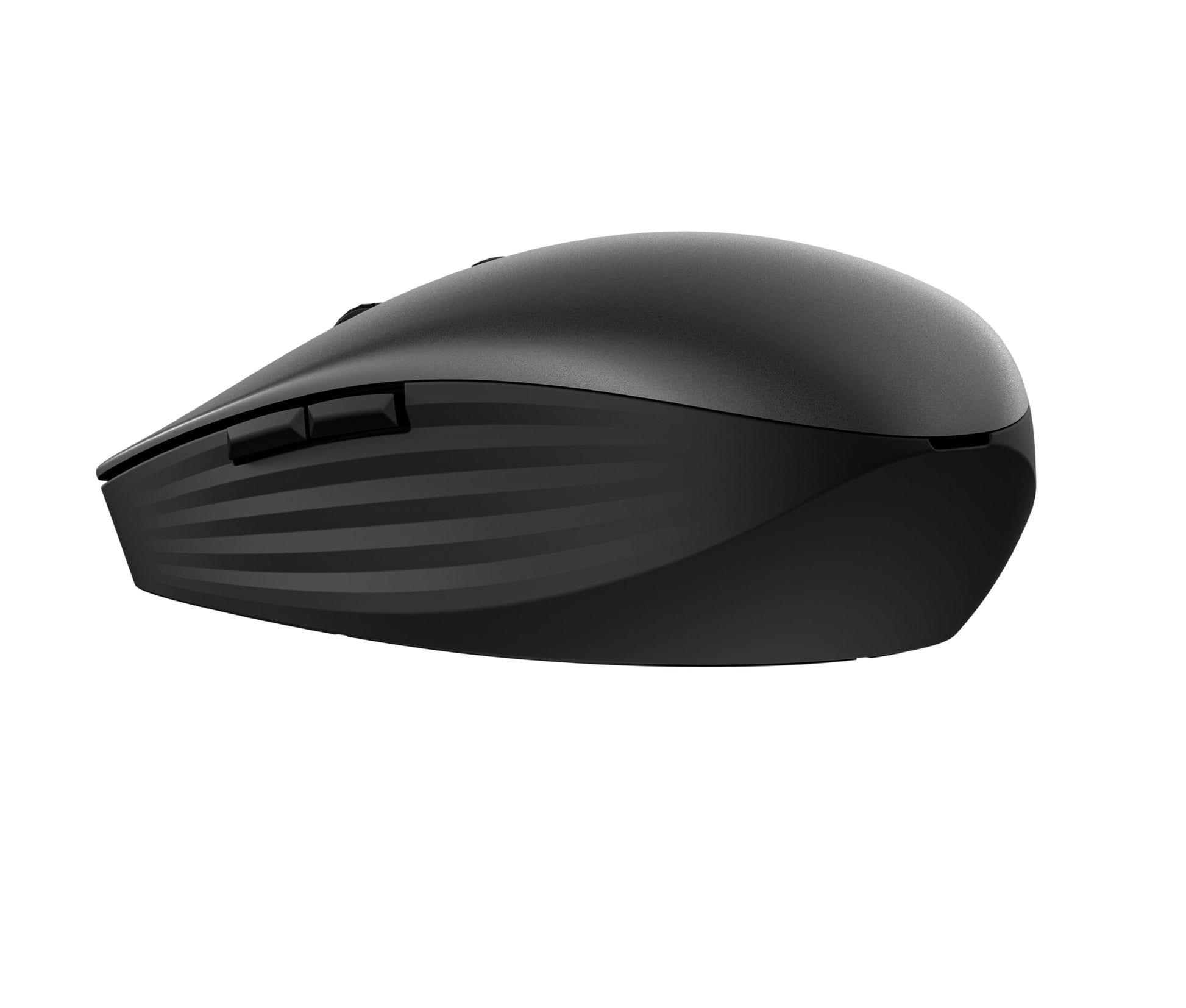 HP Mouse Silencioso Recargable 710 Negro, Inalámbrico, Recargable, Ambidiestro, Botones Programables, Compatible con Mac, Windows, Chrome, Negro (6E6F2AA)