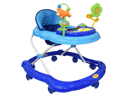 Infanti Andadera con charola electrónica BW03, BLU, paquete de 1 count