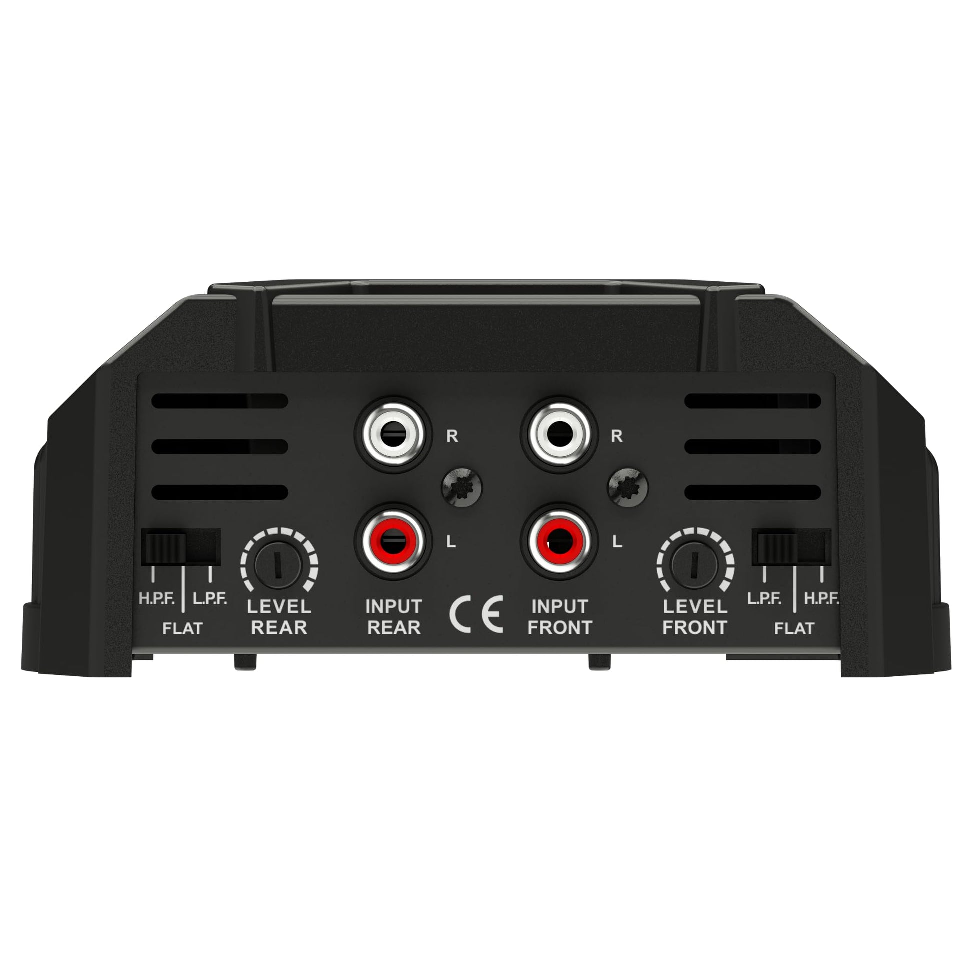 Amplificador Compacto IR400.4 STETSOM 2 Ohms Iron Line para Auto 400W 4 Canales