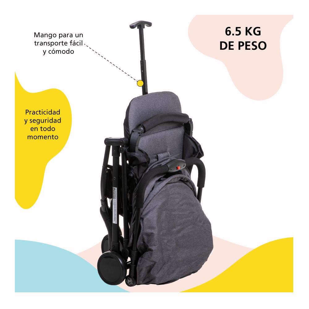 Carriola Safety 1st Gris Ultra Compacta y Ligera para Viajes