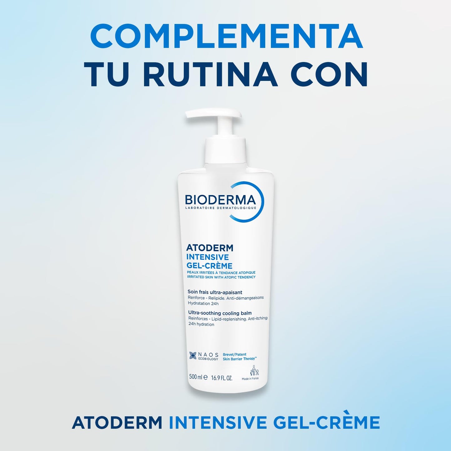 BIODERMA, Atoderm Tripack Intensive Barra de Limpieza Antibacterial Diaria, Skincare para Piel Muy Seca, 150ML