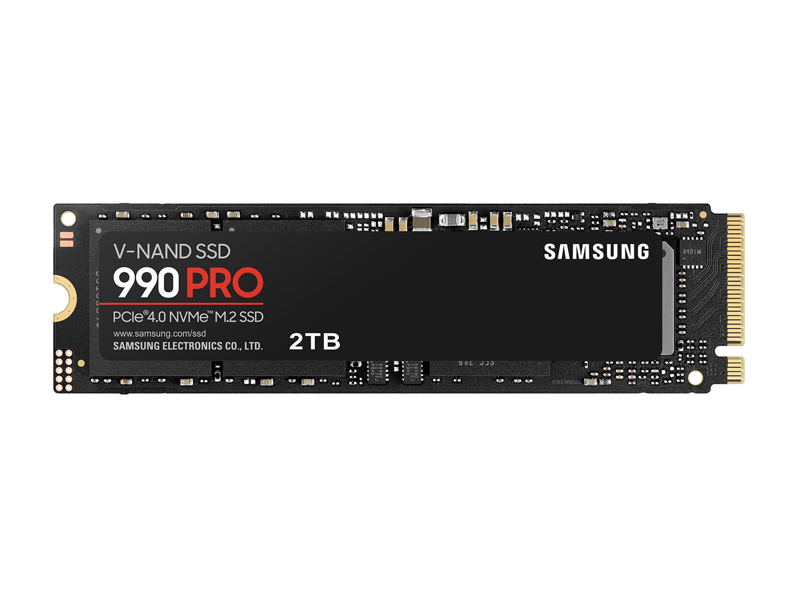 Samsung Serie 990 Pro - 2TB PCIe Gen4. X4 NVMe 2.0c - SSD Interno M.2 (MZ-V9P2T0B/AM)