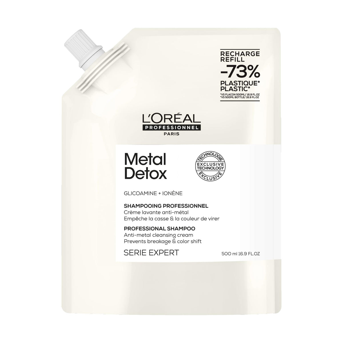 L'Oréal Professionnel Metal Detox Shampoo Refill 500ml