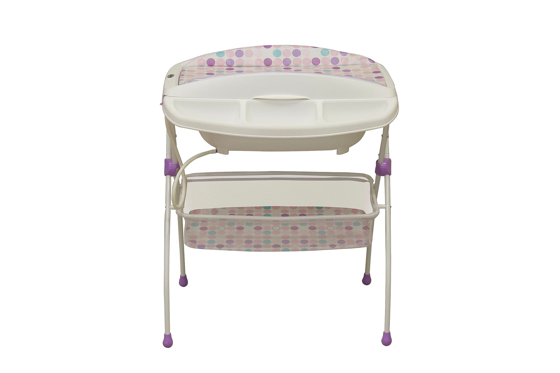 Bañera Desarmable Prinsel Rosa Multicolor con Impresión de Círculos