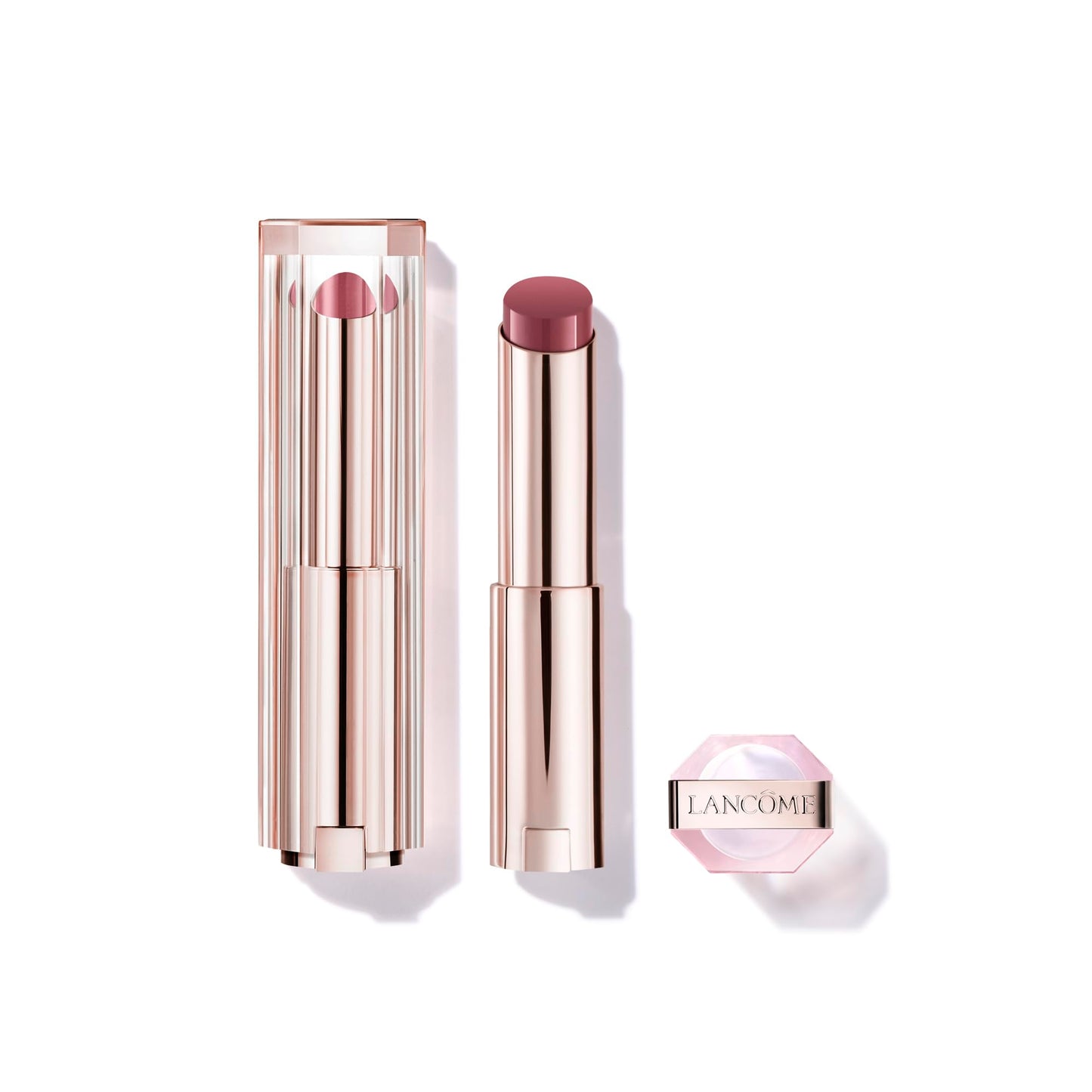 Lancôme Idôle Lip Butterglow, Bálsamo Labial con Color, Cuida, Hidrata e Ilumina con su Textura Ligera, Con 12% Escualano y Ceramidas, 57 Berrylicious, 3 g