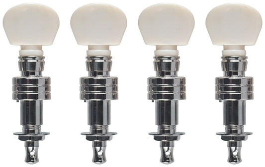 Golden Gate P-147 Deluxe Banjo Tuners - Nickel - Set of 4