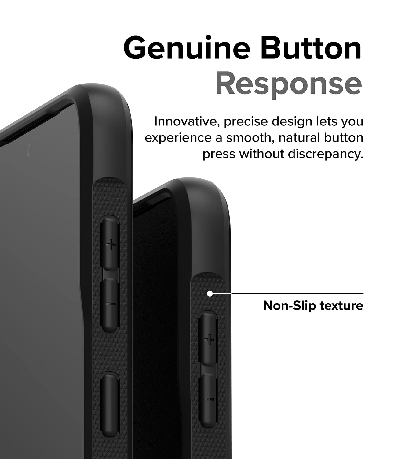 Funda Samsung Galaxy S23 Plus Ringke Onyx Black Antihuellas Antideslizante