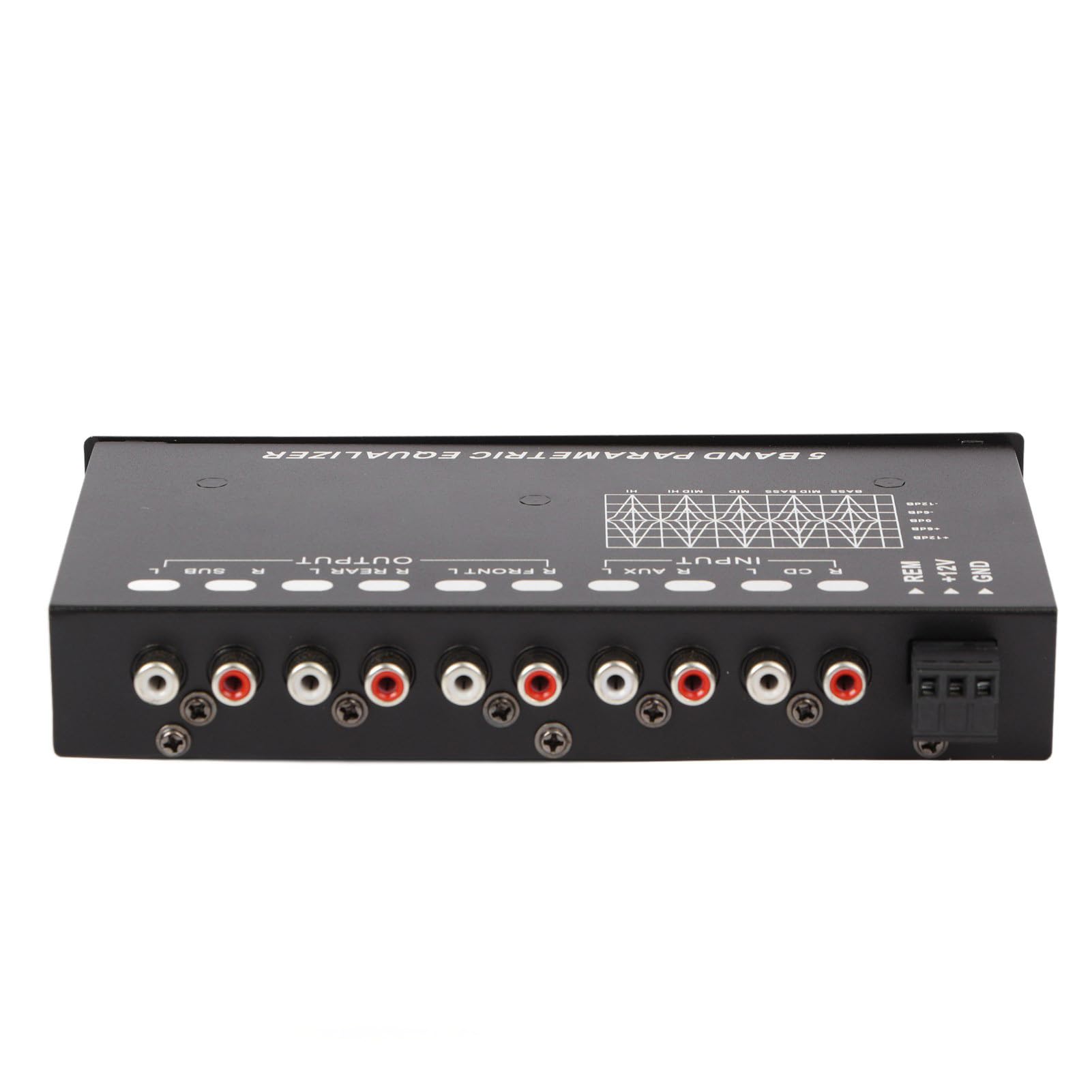 Ecualizador Gráfico de 5 Bandas Resistente a Golpes para Automóvil