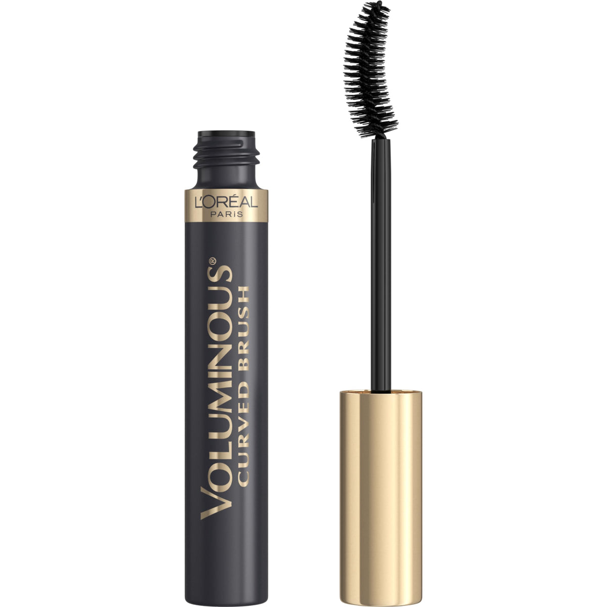 L’Oreal Paris Makeup Voluminous Original Volume Building Curved Brush Mascara, Black, 0.28 fl. oz.