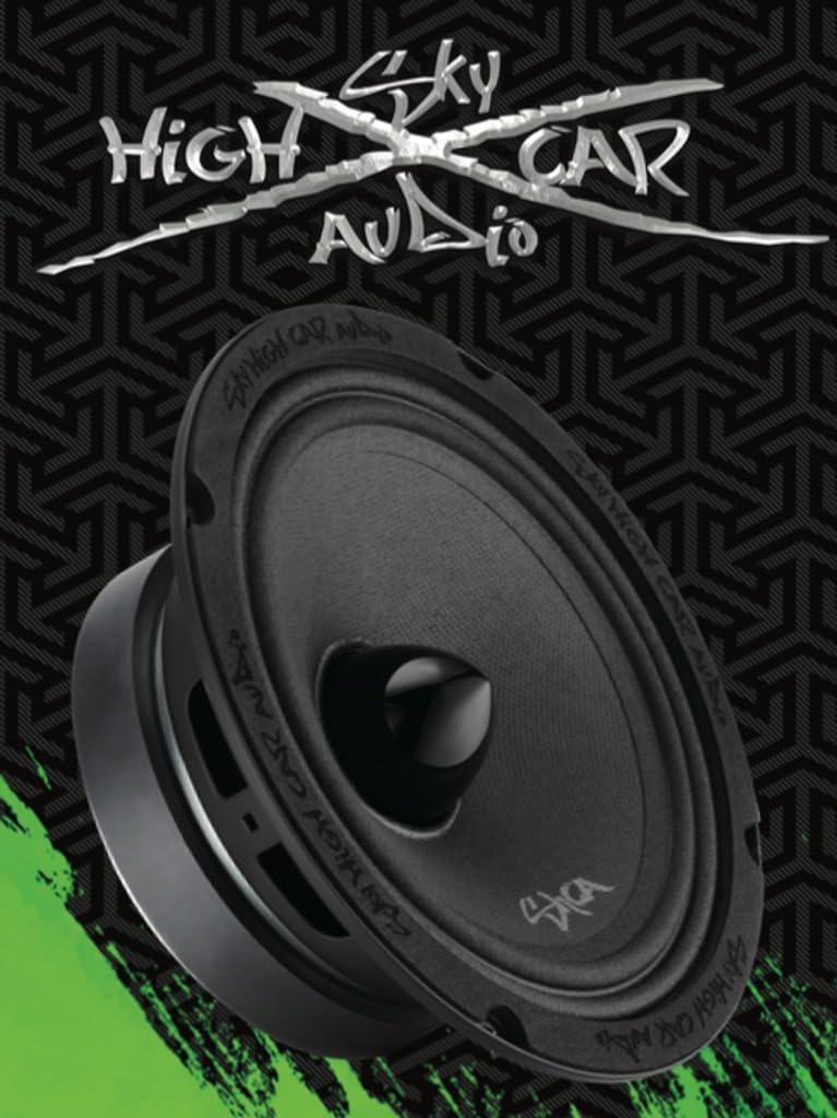 Altavoz de Rango Medio Sky High Car Audio Azul Bala 6.5 Pulgadas 4 Ohmios
