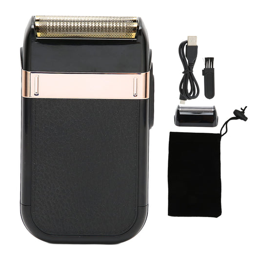Afeitadora de Lámina Eléctrica Recargable Portátil para Hombre