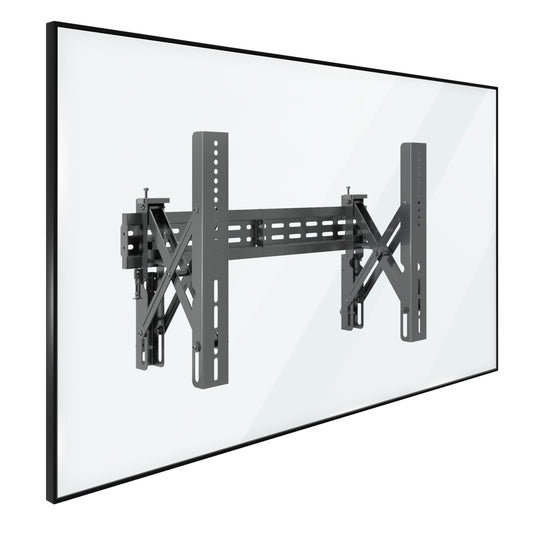 Soporte de Pared Mount-It! Negro para Televisores 37 a 70 Pulgadas con Carga Probada y Orientación Paisaje y Retrato