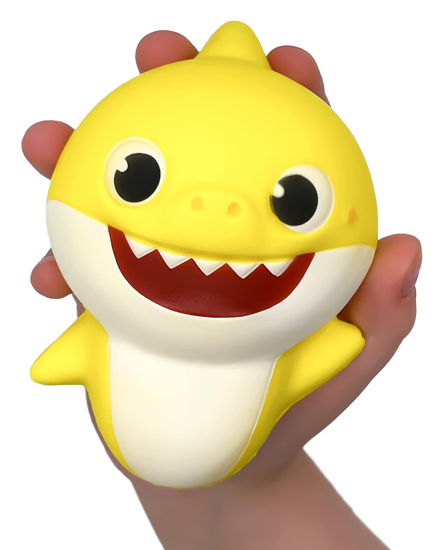 Juguete Squishy Toy Jam Baby Shark Familia Completa en Paquete de 3