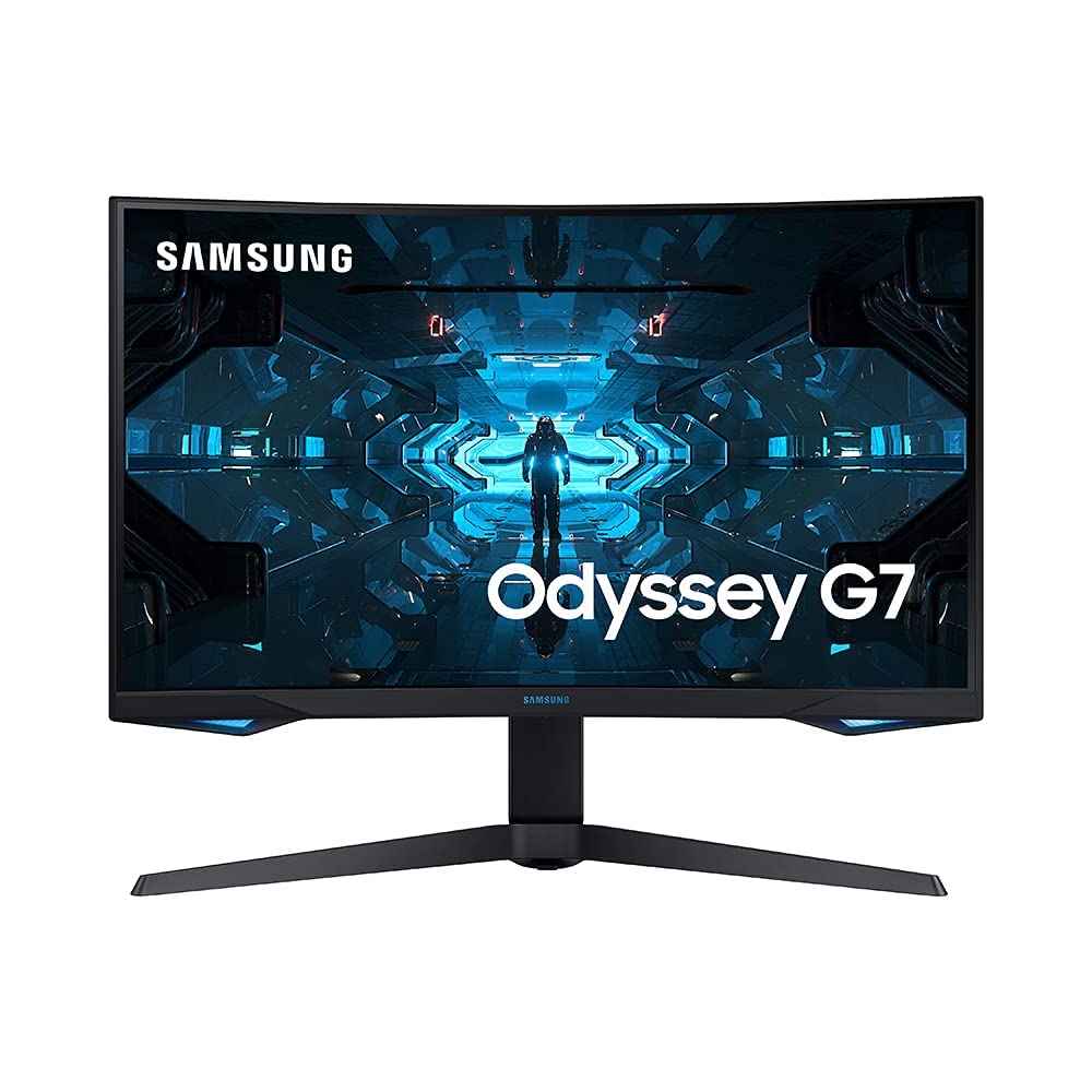 Monitor Curvado SAMSUNG Odyssey G7 Series WQHD Juegos 240 Hz 1 ms HDMI G-Sync FreeSync Premium Pro