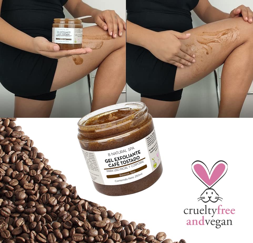 Gel Exfoliante De Café Tostado Anti-celulitis 250ml