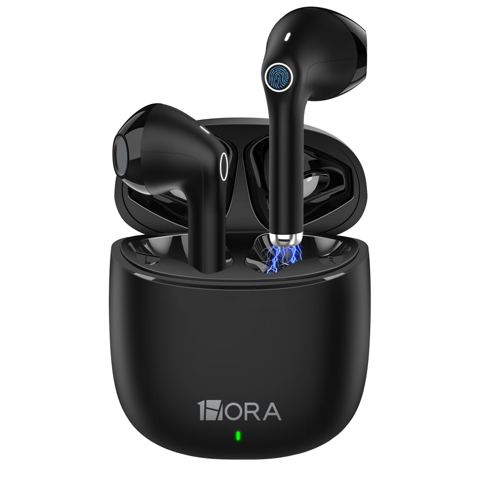 Audífonos Inalámbricos Mini 1 Hora Bluetooth 5.3 Negro para Correr y Escuchar Música