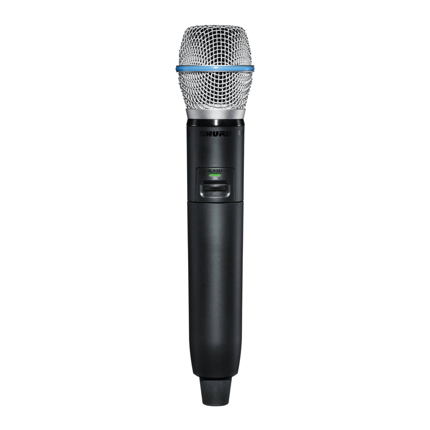 Sistema de Micrófono Inalámbrico Digital Shure Doble Banda Pro 12 Horas de Batería 100 Pies Alcance 587 Mano Receptor Un Canal