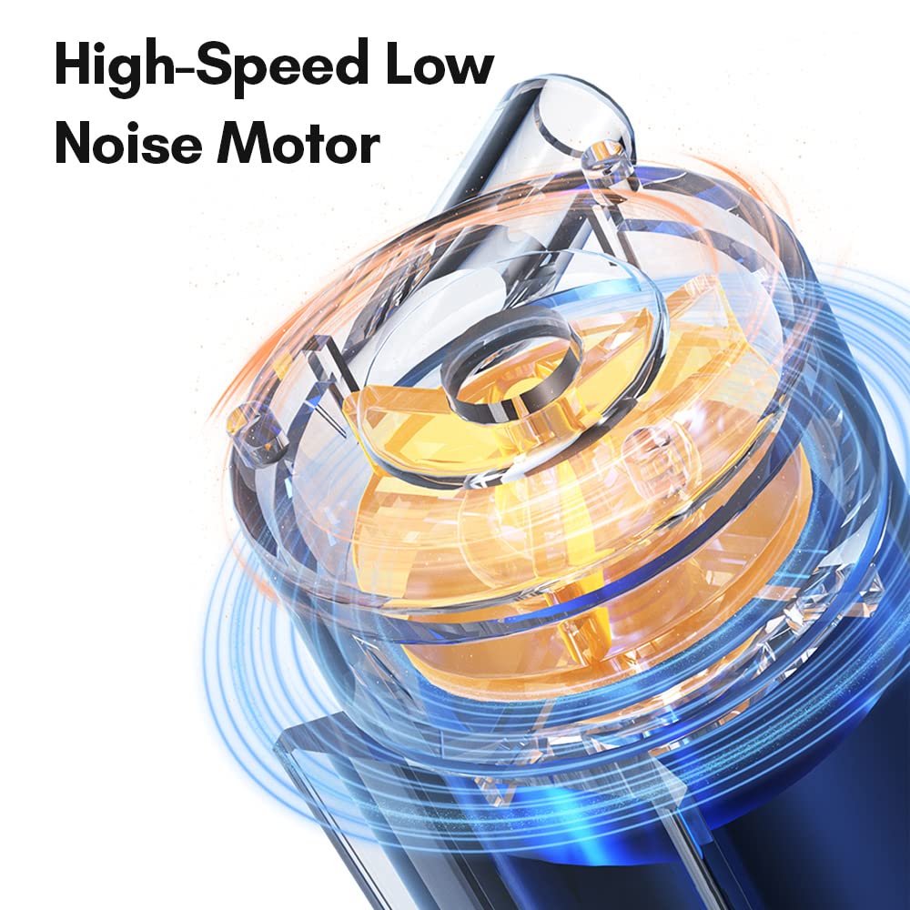 Bebedero para Gato SAANTE Azul Silencioso con Filtración Automática 3L Tamaño Compacto