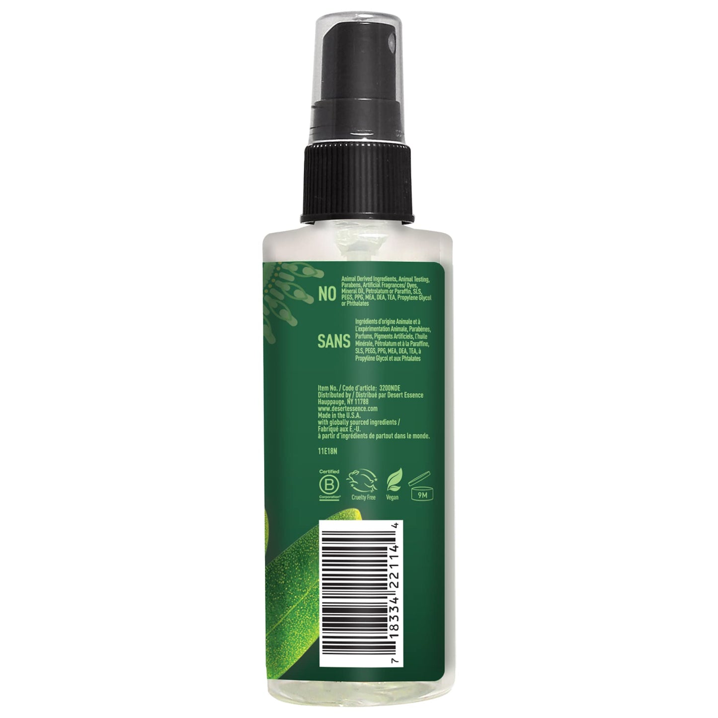 Pack of 6 x Desert Essence Relief Spray - 4 fl oz
