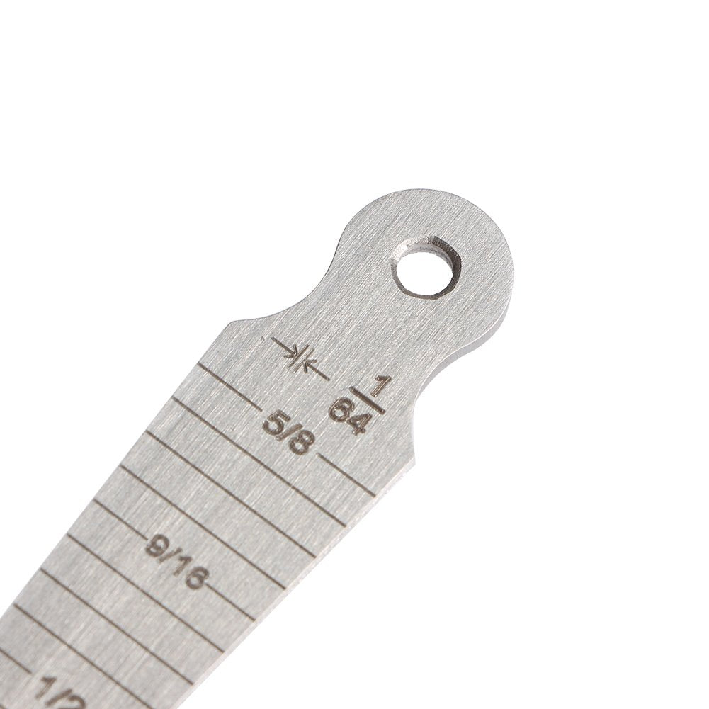 Calibrador Cónico Ulnar Acero Inoxidable 1-15mm Métrico e Inch Test de Soldadura
