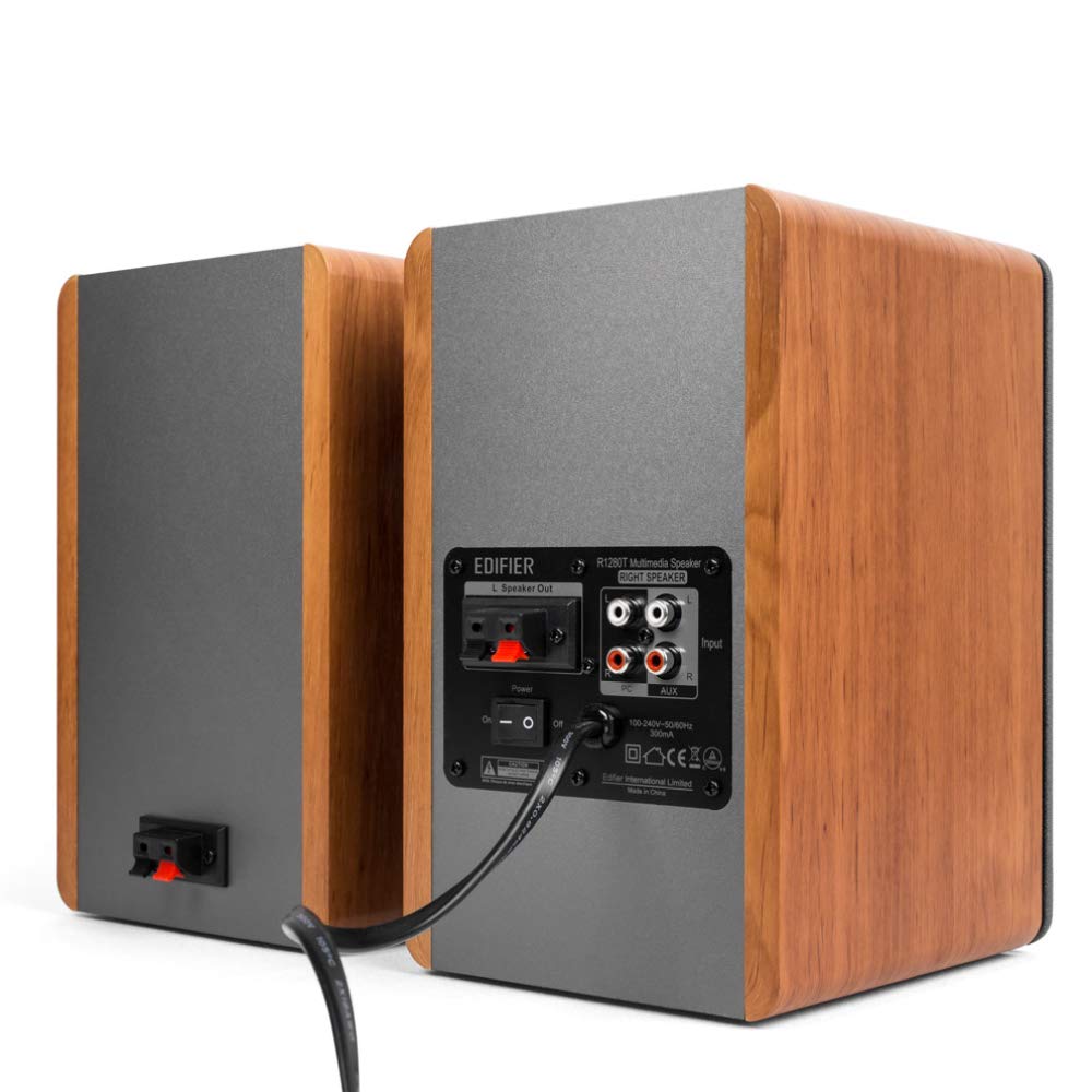 Altavoces Activos Edifier Madera 42 Vatios Tipo Monitor 2.0