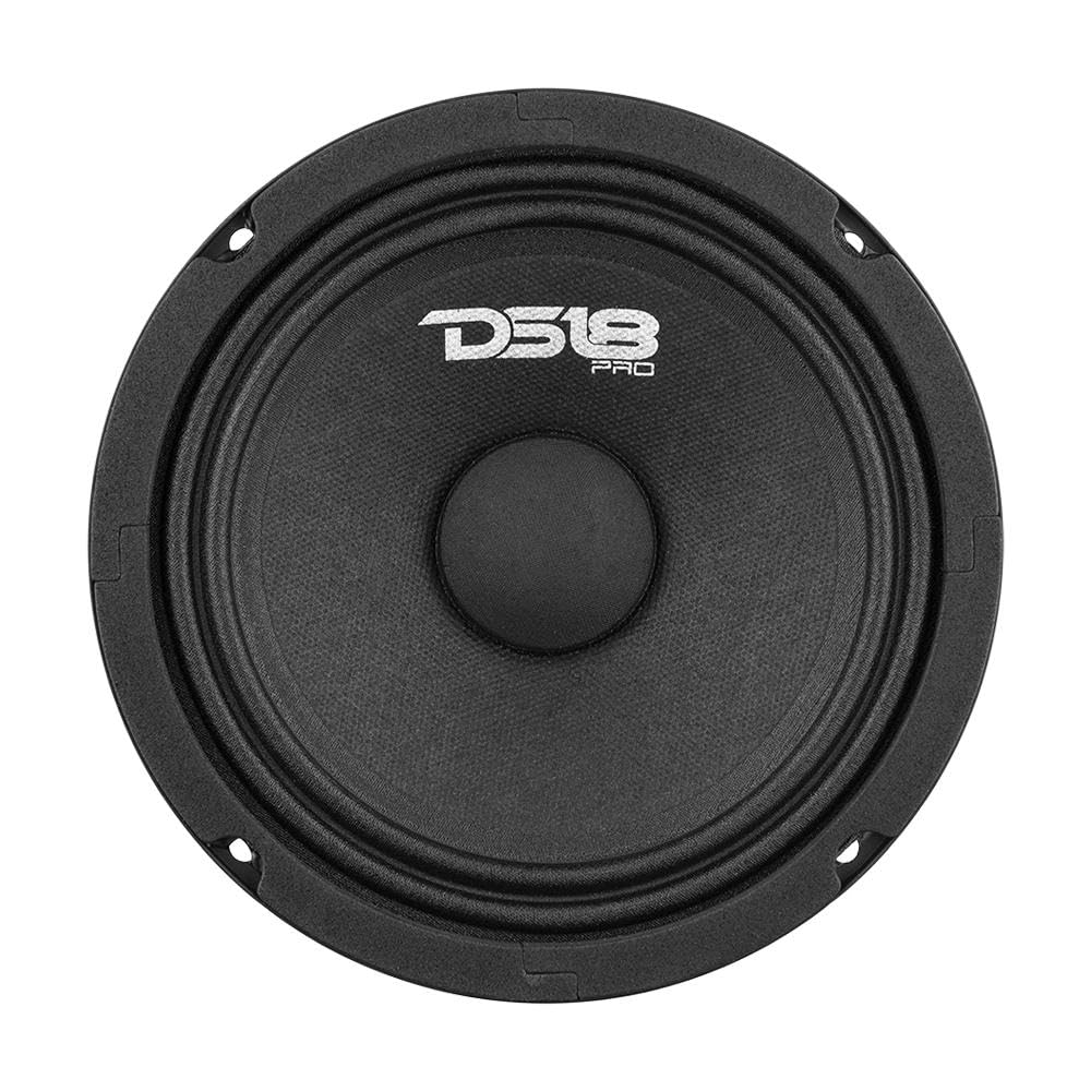 Altavoz Midrange DS18 PRO-GM6SE Negro Calidad Premium para Auto o Camión