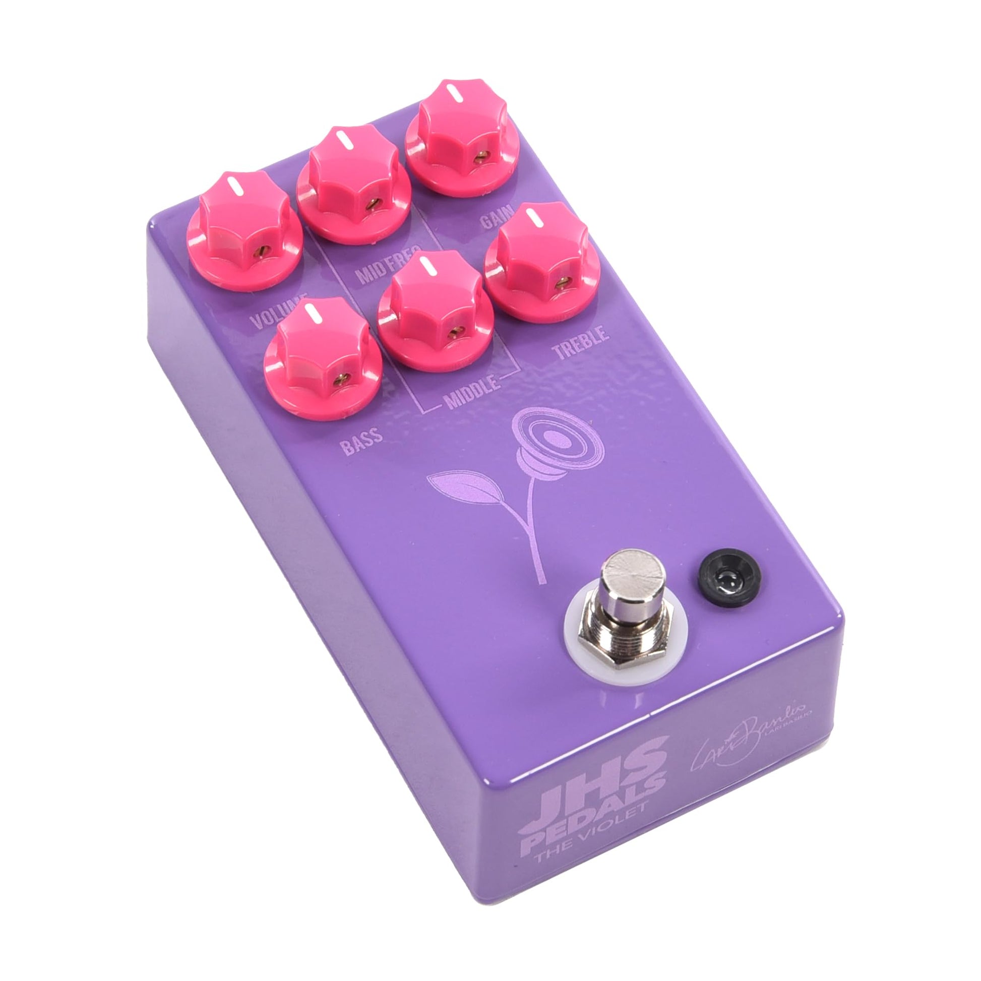 JHS - Pedal de distorsión violeta, morado