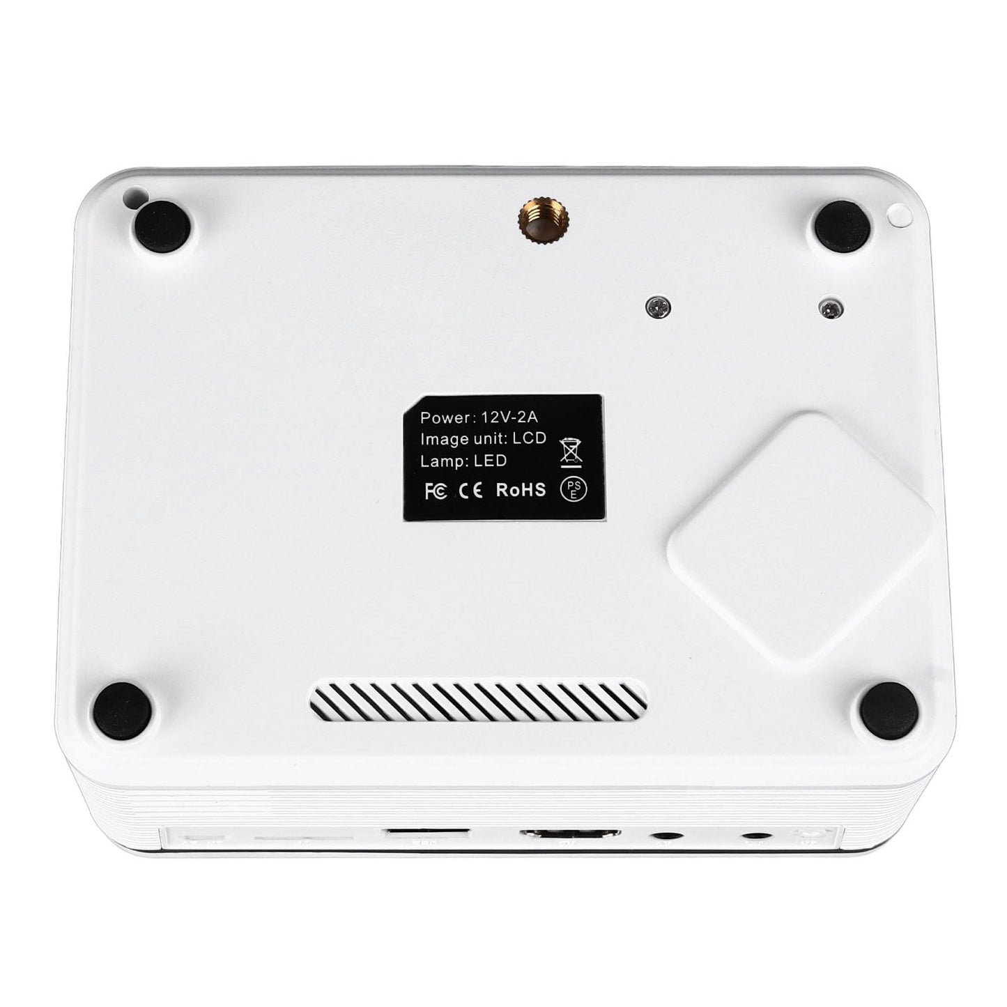 Mini Proyector Yunir 1080P Full HD Portátil LED para Dormitorio