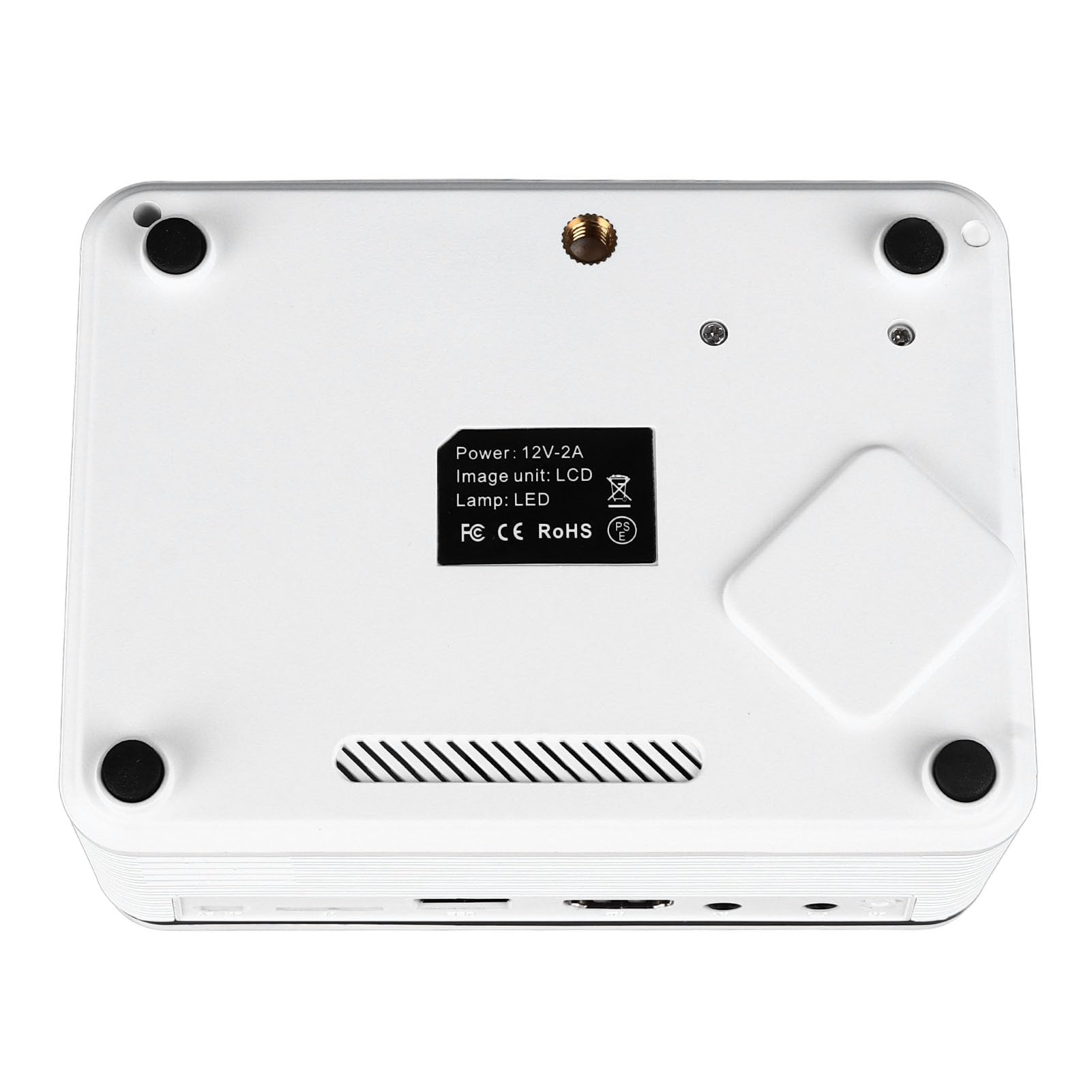 Mini Proyector Yunir 1080P Full HD Portátil LED para Dormitorio