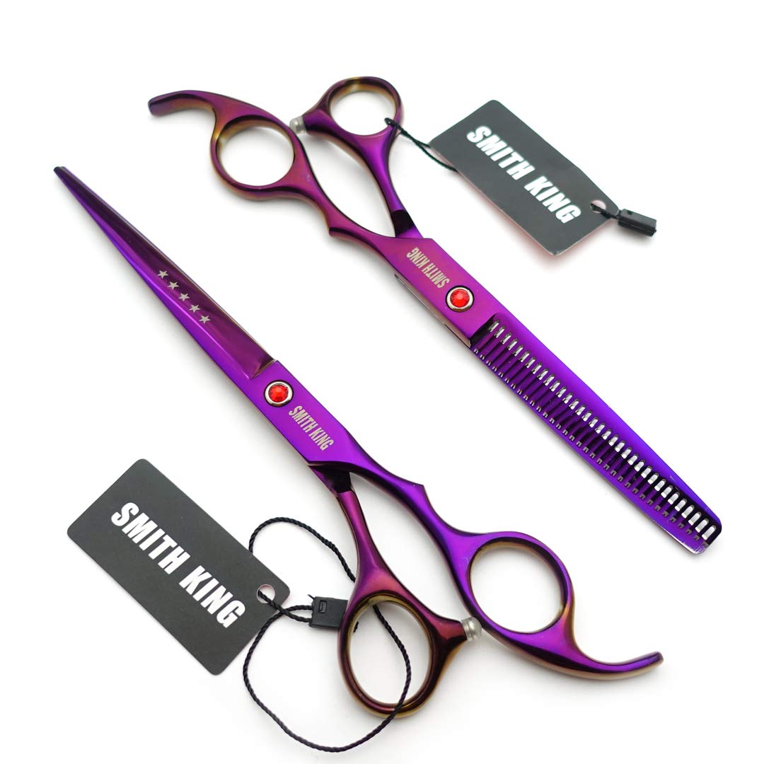 Juego de tijeras profesionales de corte de pelo de 6,0/17,8 cm con Razor