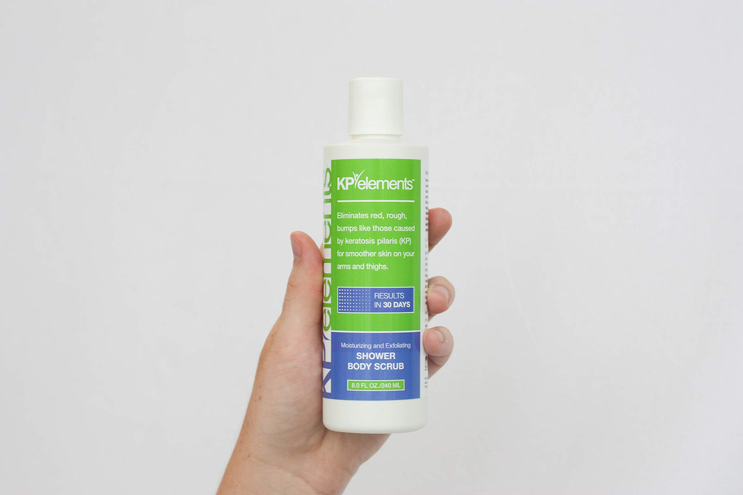 KP Elements Body Scrub - Keratosis Pilaris Treatment - Clear up Red Bumps on Your Arms and Thighs by combining this KP Scrub with Our KP Treatment Cream (1)