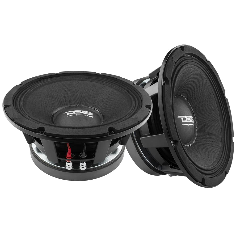 Altavoz de Bajo DS18 10 Pulgadas Potente Audio para Coche Rango Medio Respuesta de Graves