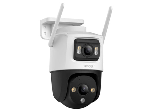 Imou Camara IP Cruiser Dual V2 10MP, WiFi, Full Color, Exterior, Alarma, Luz roja y Azul