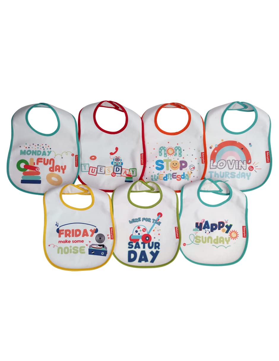 FISHER PRICE - 7 BABEROS SEMANARIO