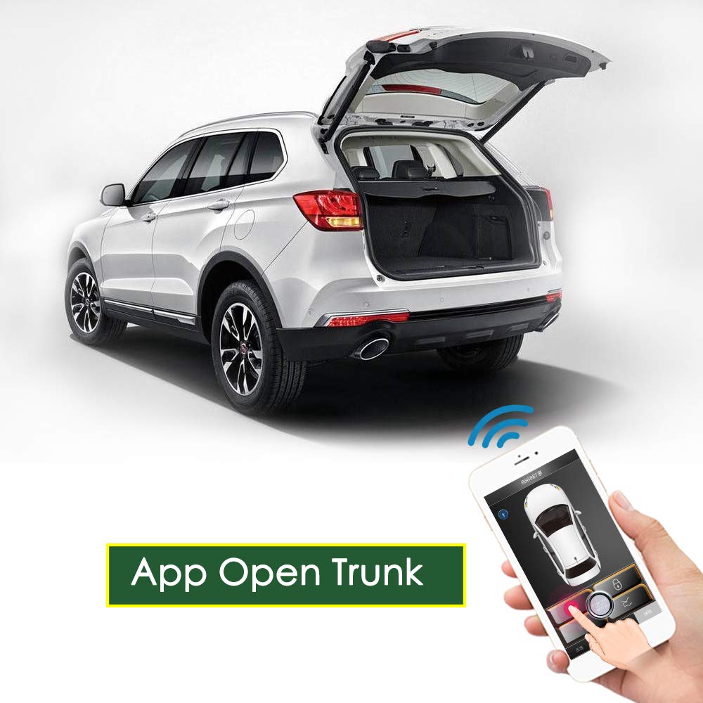 Control de Teléfono para Desbloqueo del Coche con Sensor y Cierre Automático de Ventanas