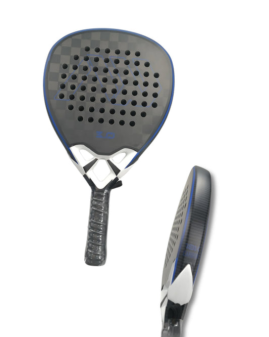AW DEPORTES Pala de Padel 100% Fibra de Carbono 18K – Raqueta Deportiva con Tecnología Núcleo Goma EVA, 375 grs, AW 3.0 Nitro Negro