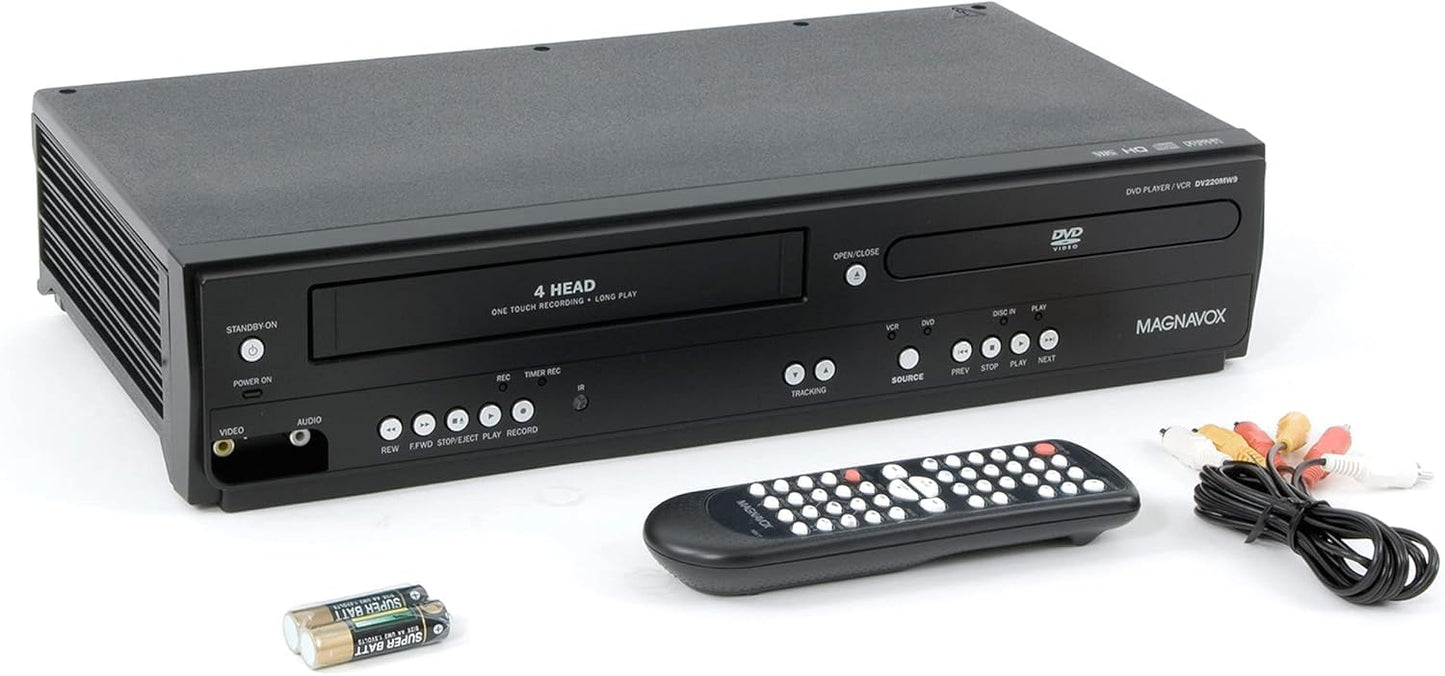 MAGNAVOX DV220MW9 Reproductor de DVD VCR Combo (Reacondicionado)